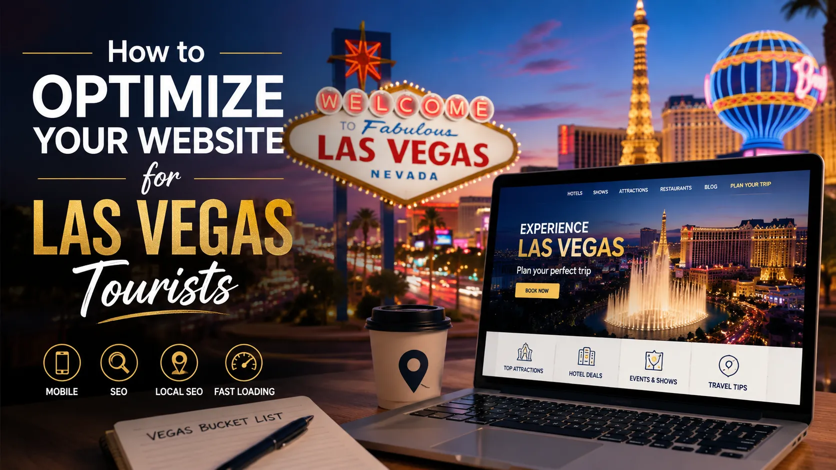 How to Optimize Your Website for Las Vegas Tourists