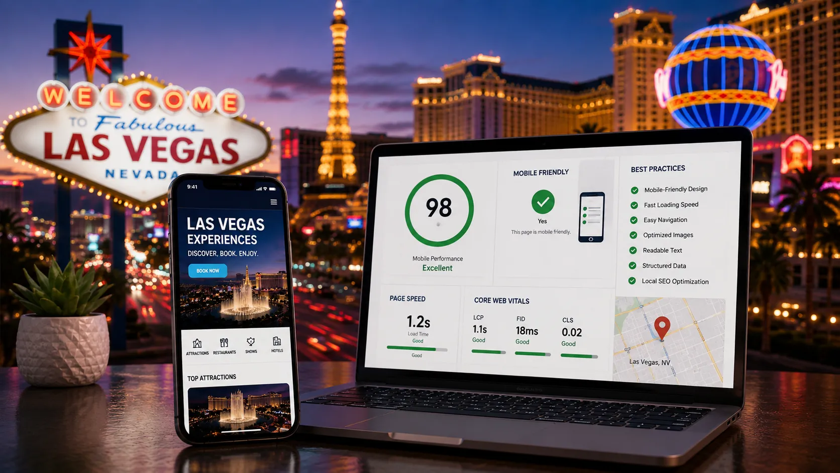 Mobile SEO Best Practices for Las Vegas Businesses That Want More Tourists Walking In