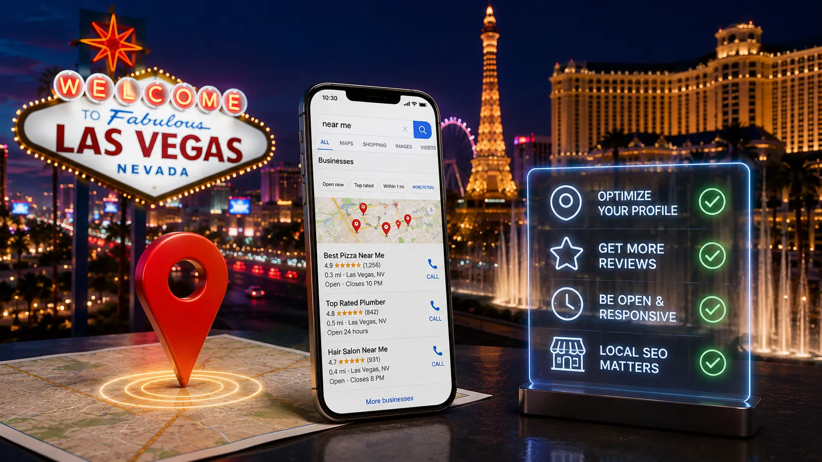 How to Dominate "Near Me" Searches in Las Vegas