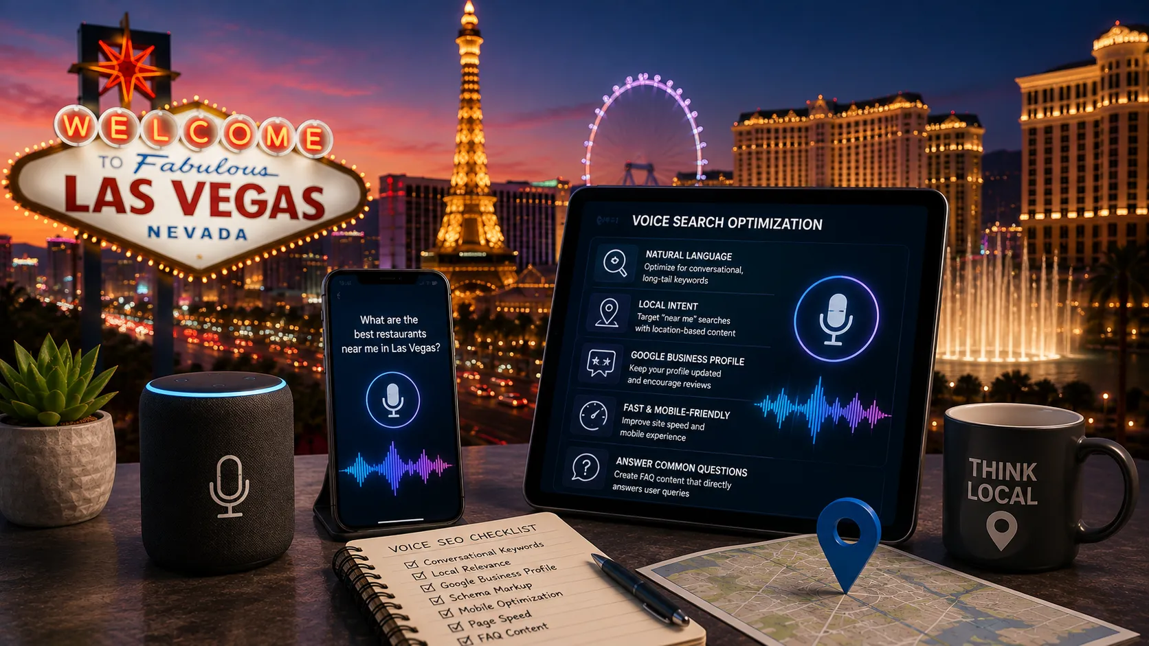 Voice Search Optimization in Las Vegas: How Local Businesses Get Found