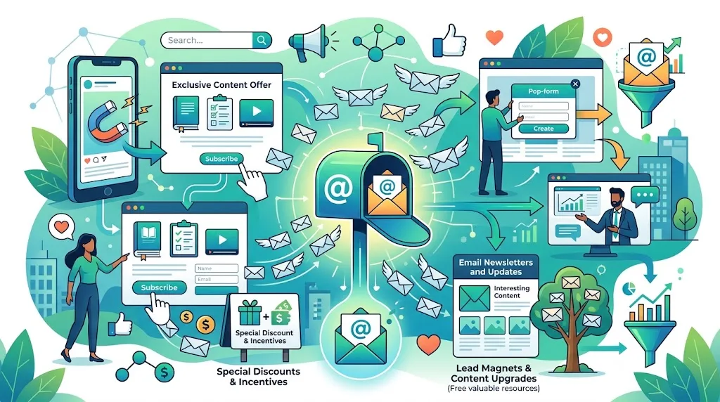 Email List Building Strategies for Small Businesses