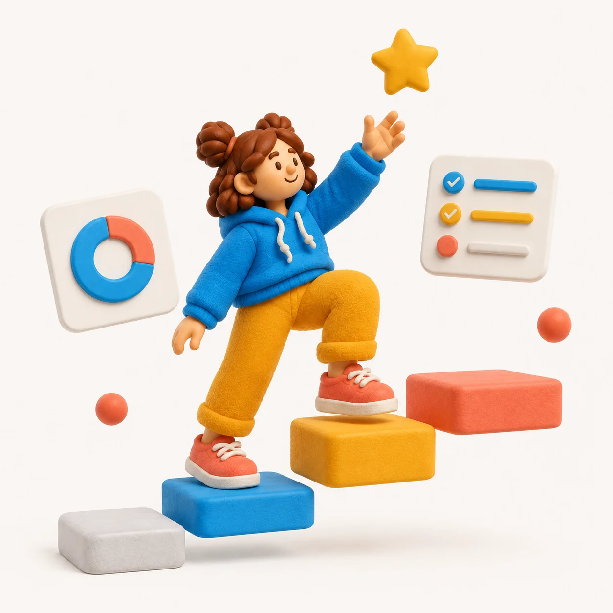 Illustration of SEO growth timeline over the first months